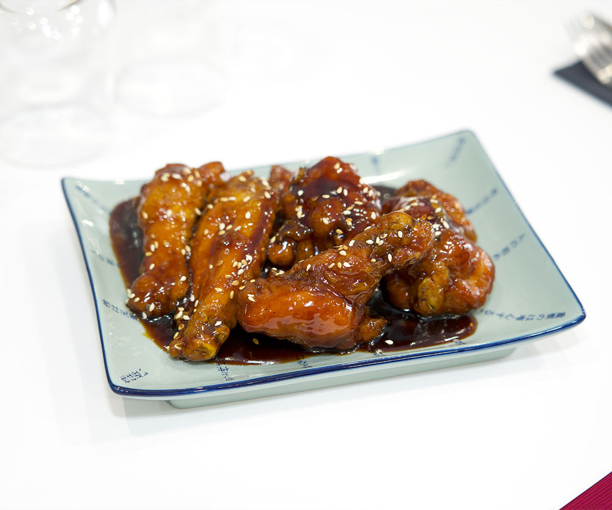 Ailes de poulet caramélisées