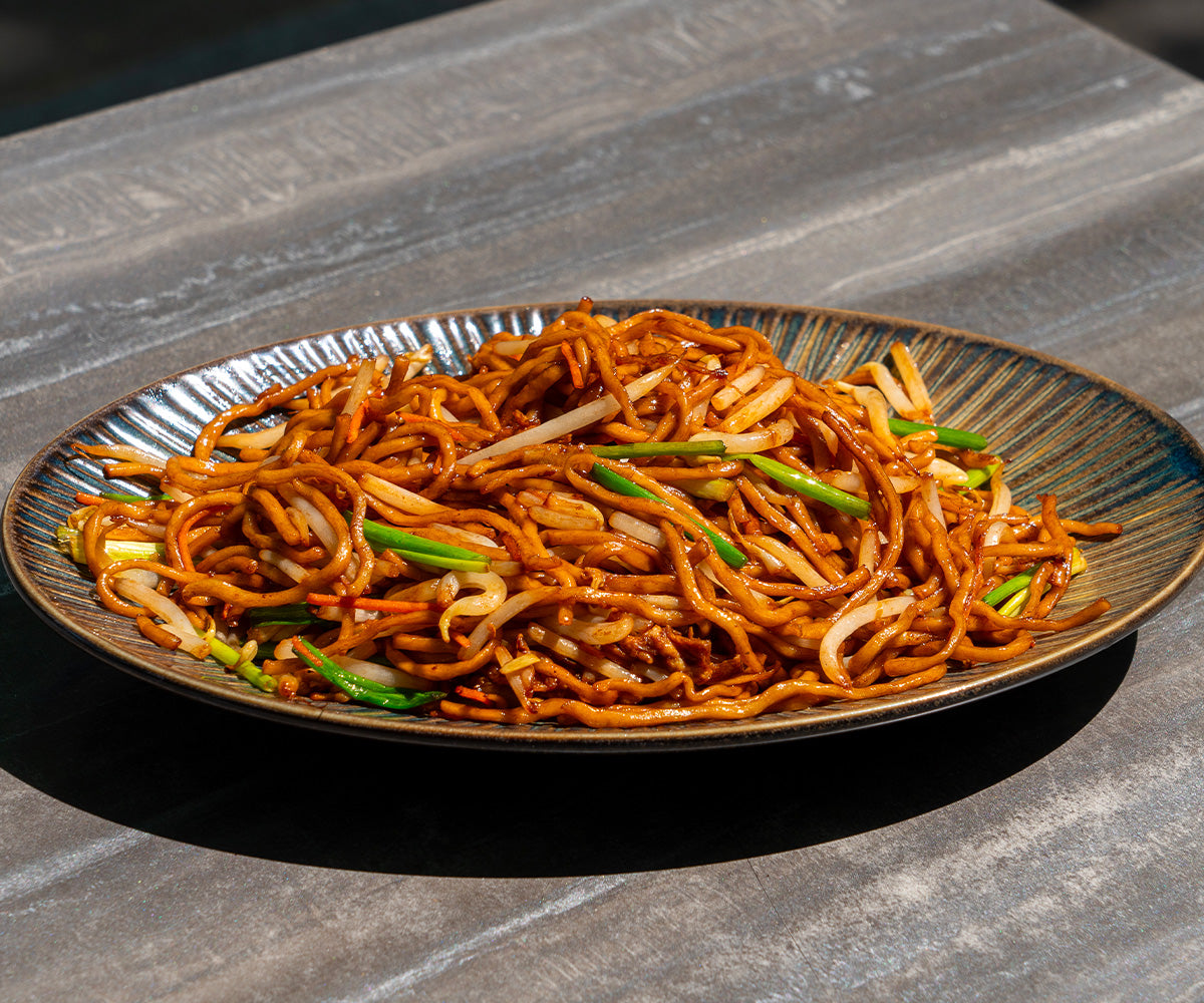 Nouilles sautées aux légumes