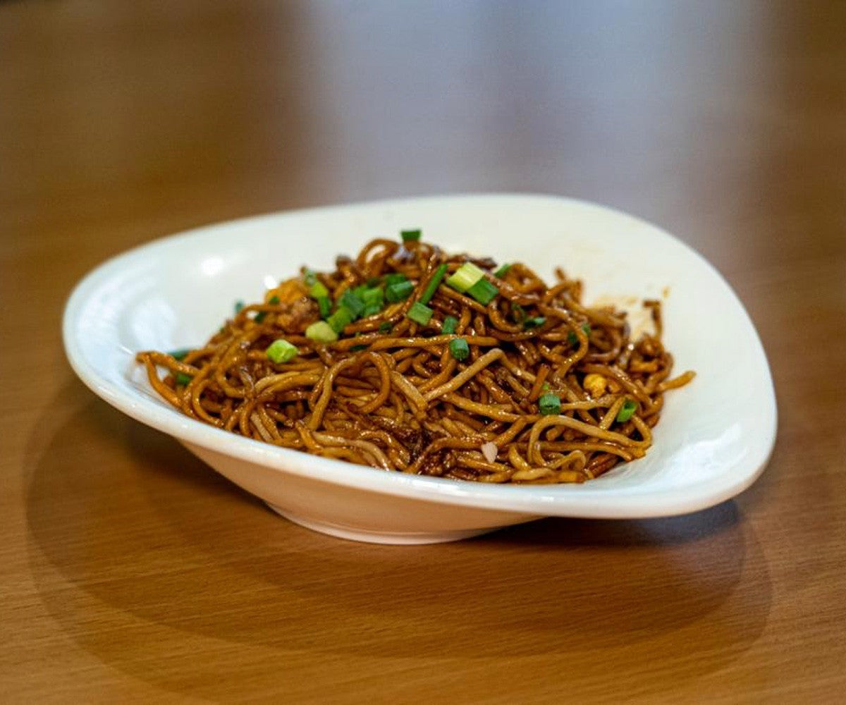 Nouilles sautées saumon