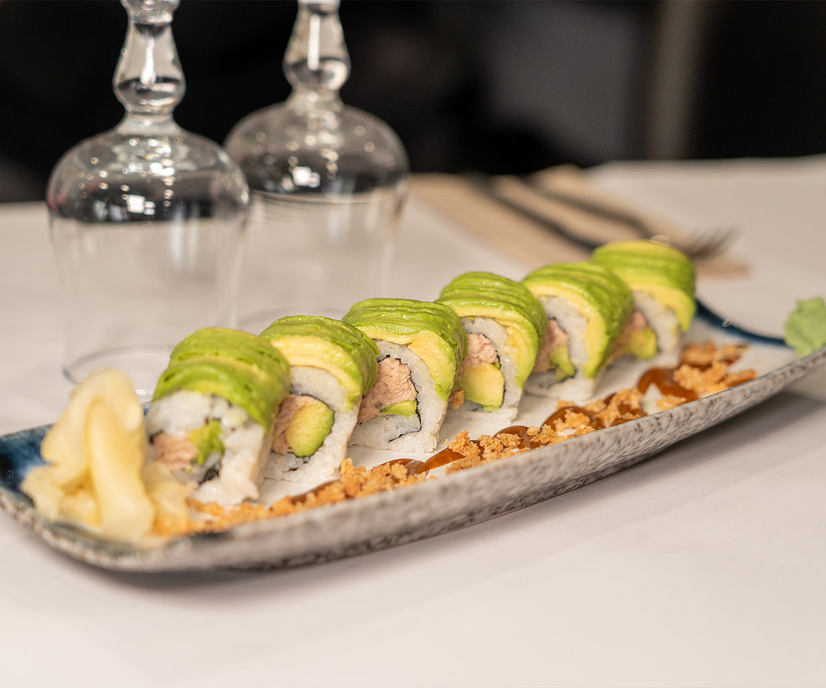 Avocat roll's thon mayo avocat