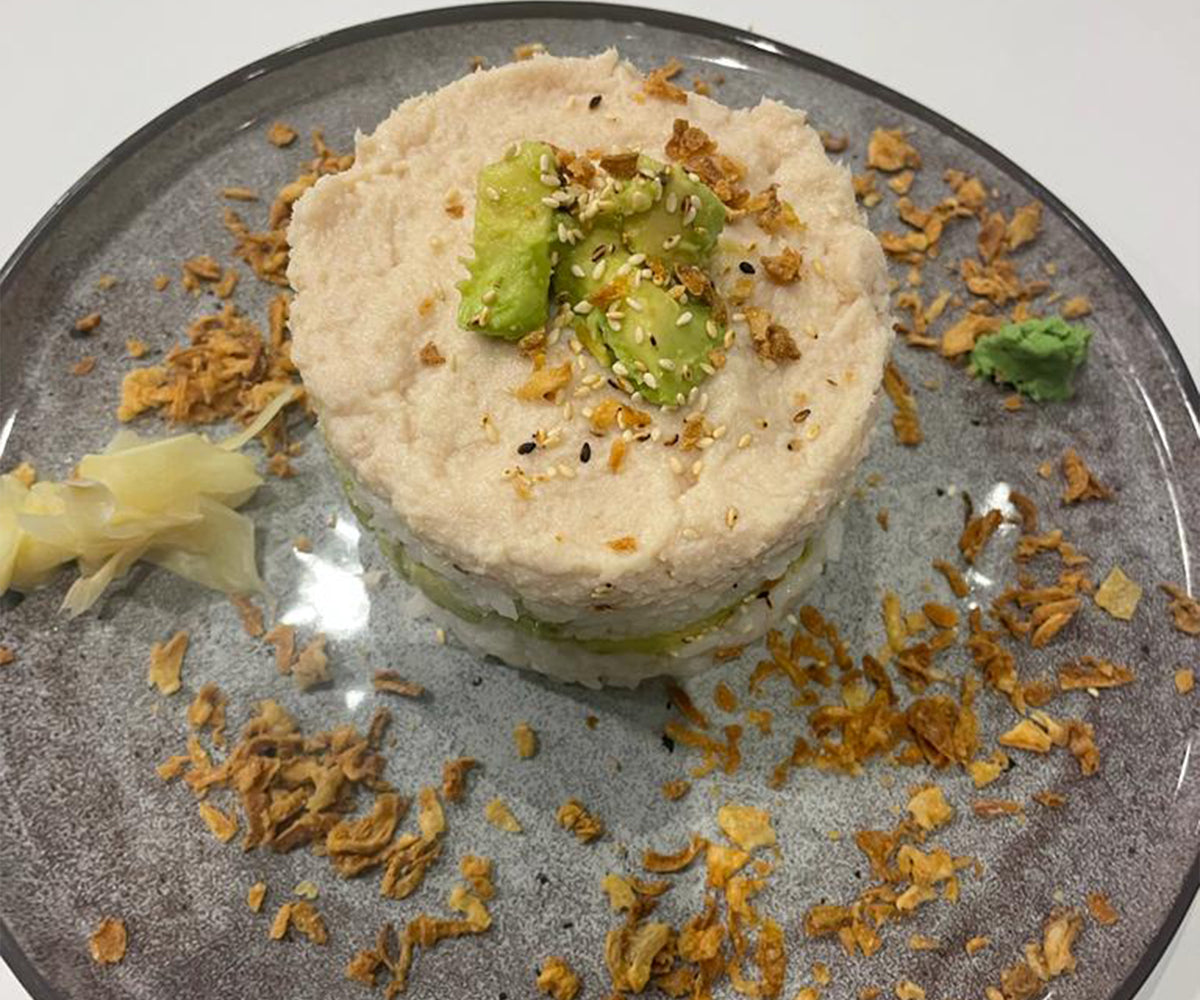 Tartare poulet mayo avocat